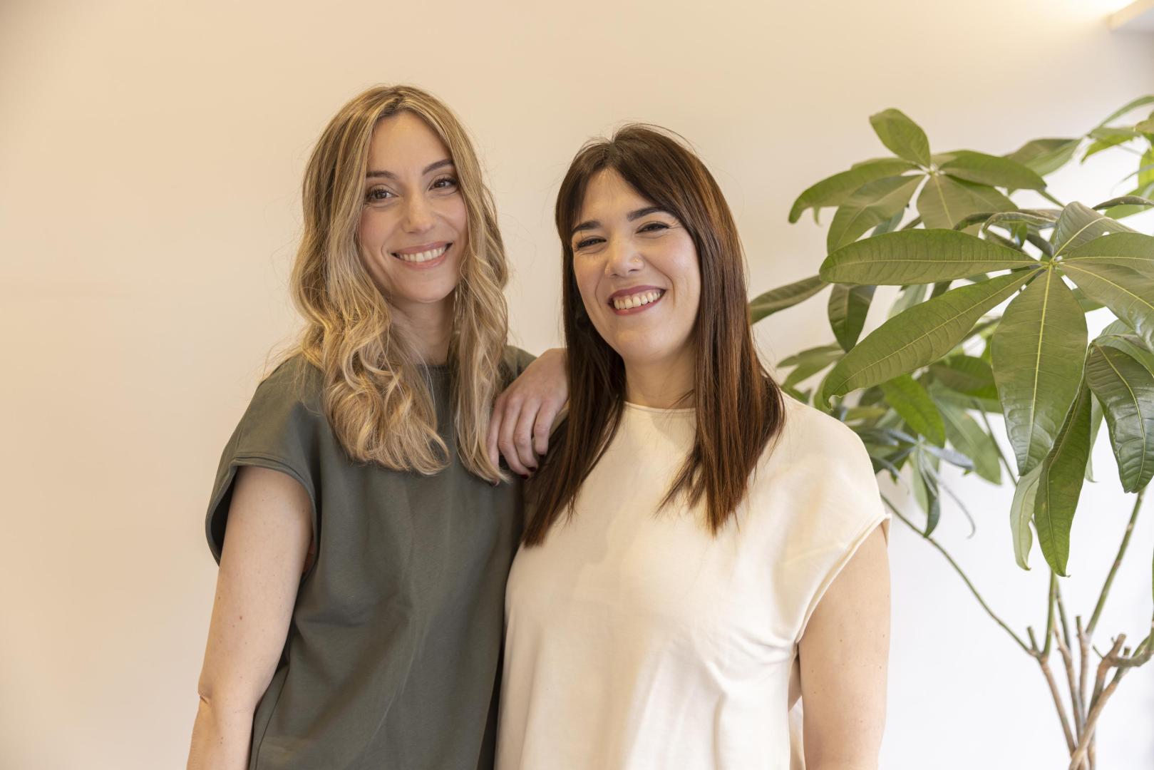 Silvia Gil y Berta Echecon, responsables de Serenda.