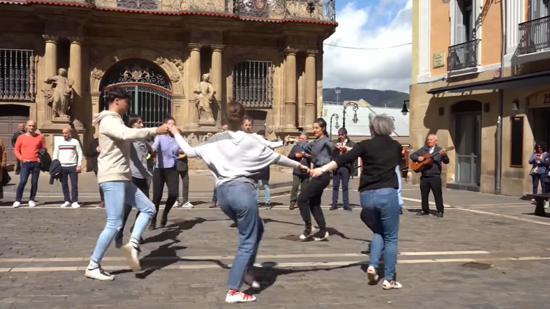 Imagen del 'flashmob'