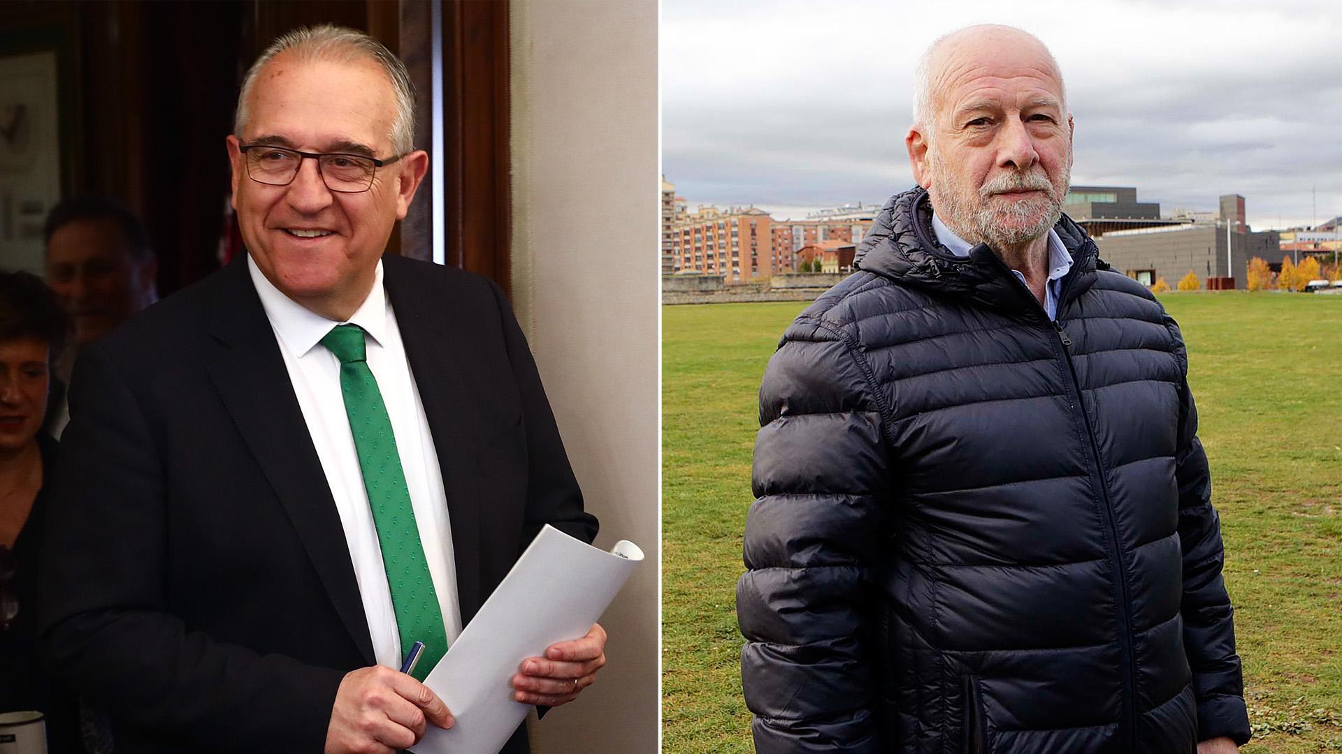 Enrique Maya Miranda (izda.) y Julián Balduz Calvo (dcha.)