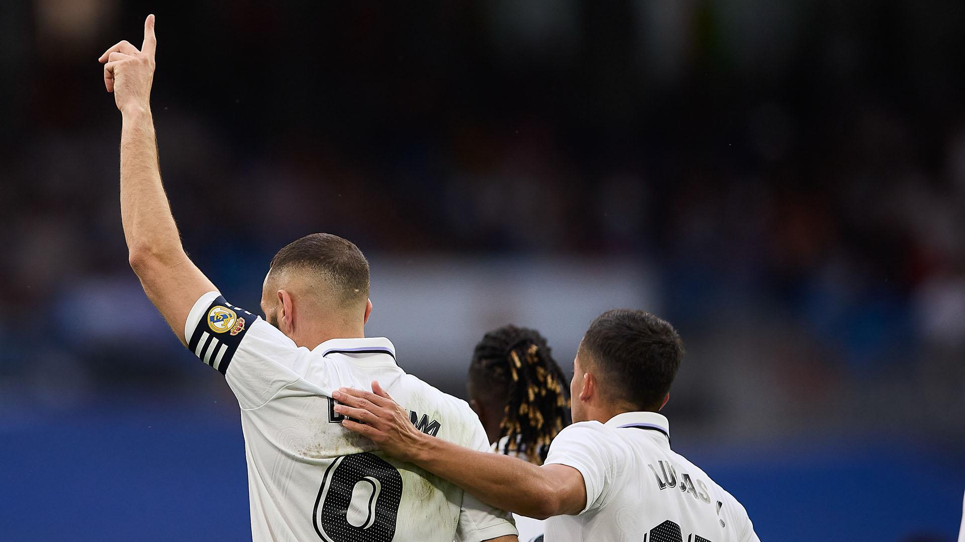 Karim Benzema junto a Lucas Vázquez
Fran Berg / Afp7
29/04/2023 ONLY FOR USE IN SPAIN