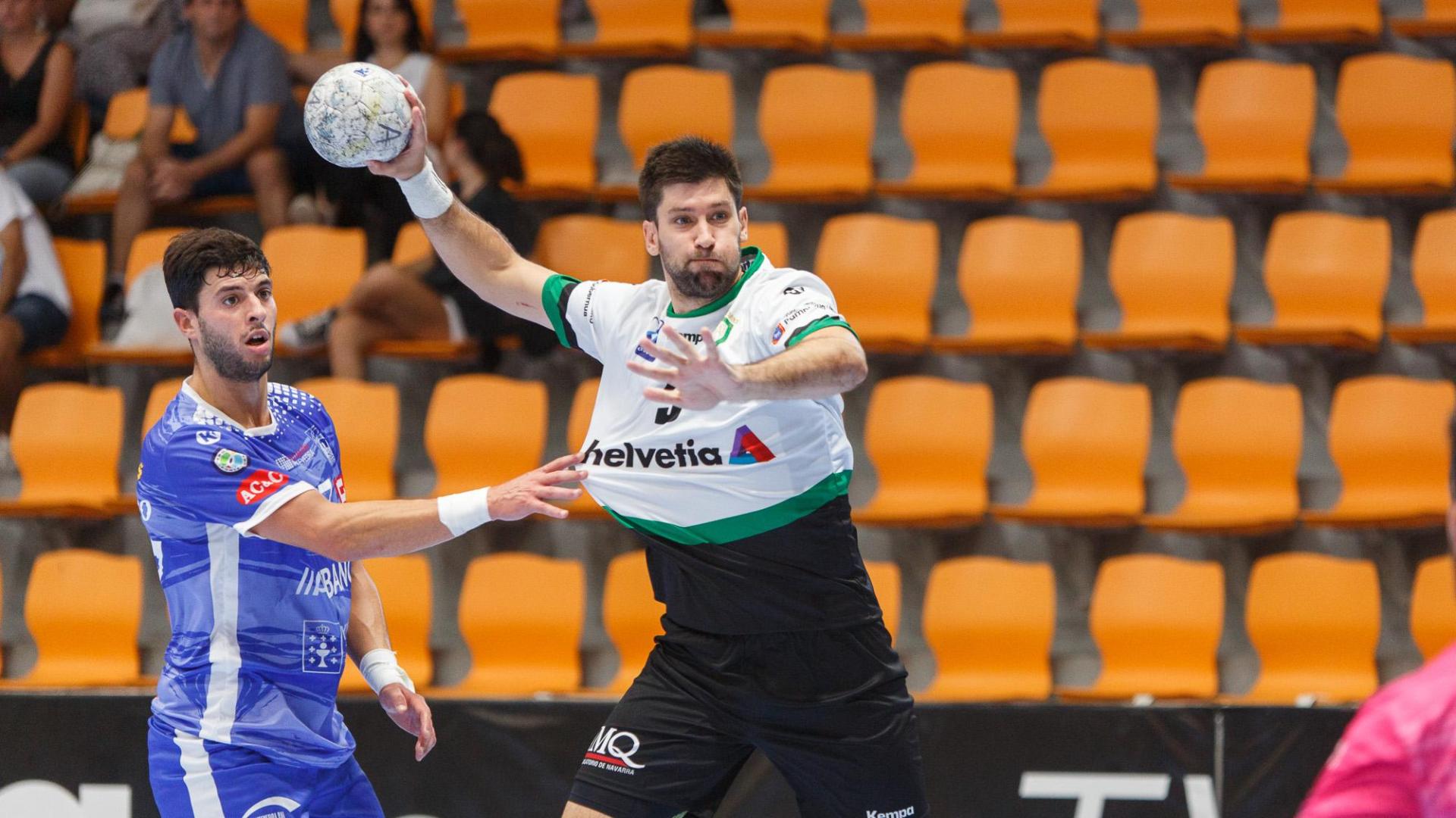 Imagen de Ibai Meoki Etxebeste, en un partido