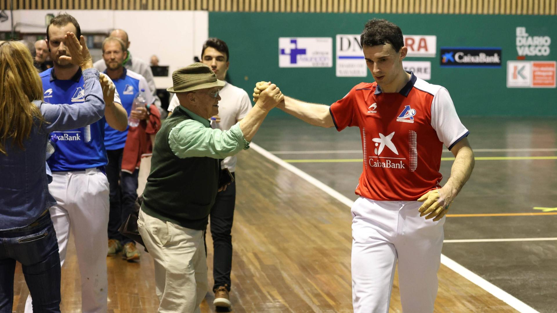 Jokin Altuna, el pasado domingo en Eibar.