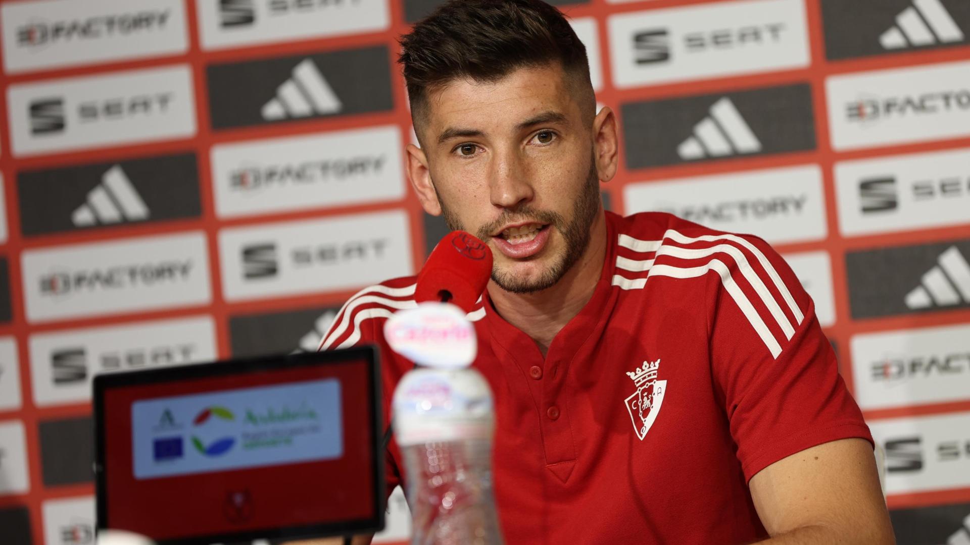 David García, en la rueda de prensa del día de antes de la final de la Copa del Rey