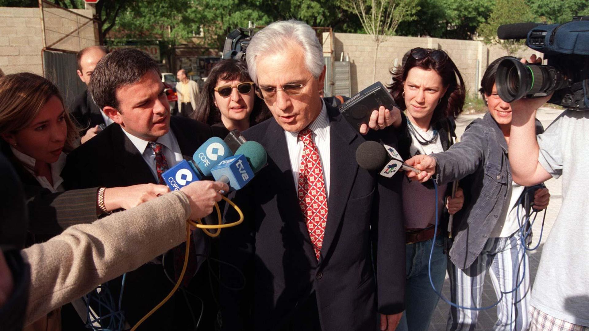 Gabriel Urralburu, a la llegada al juicio