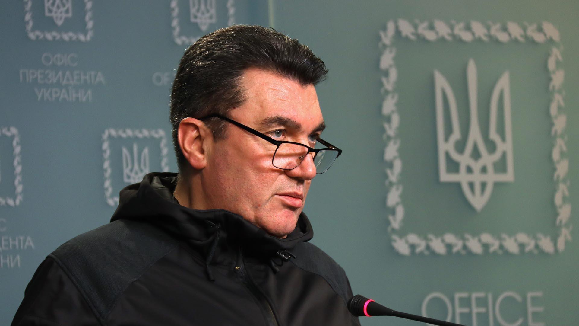 El secretario del Consejo de Seguridad y Defensa Nacional de Ucrania, Oleksii Danilov
