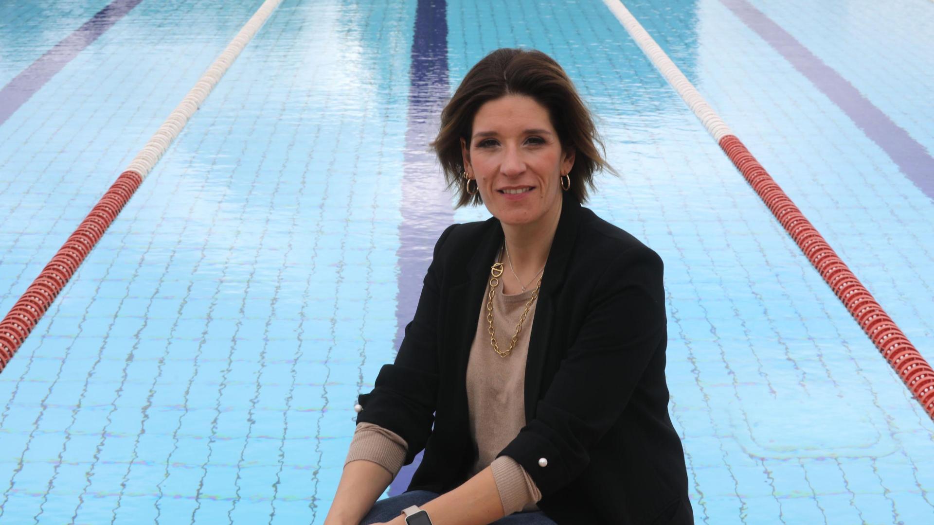 Leticia Acaz, directora gerente de la Asociación de entidades deportivas y de ocio de Navarra (Aedona)