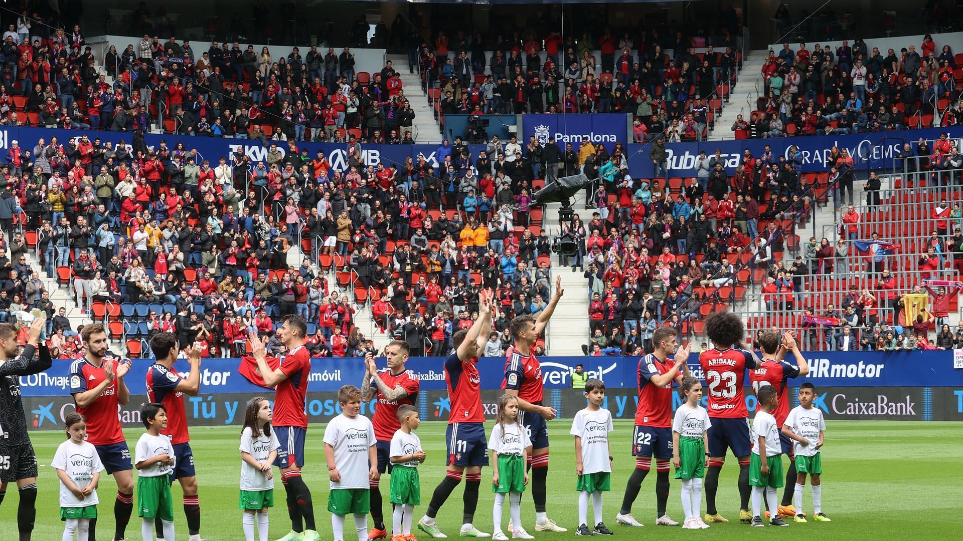 Fotos del partido Osasuna - Almería.