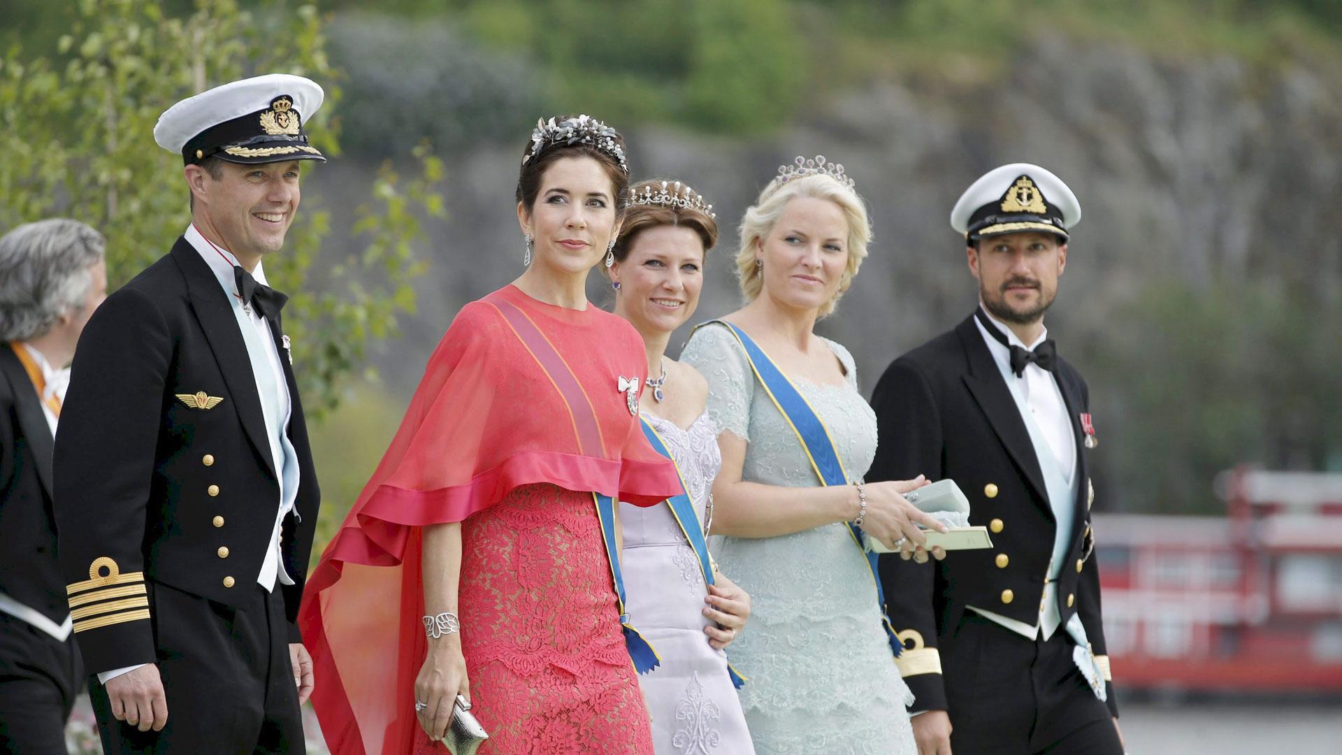 Imagen de archivo de Federico de Dinamarca y la princesa Mary
