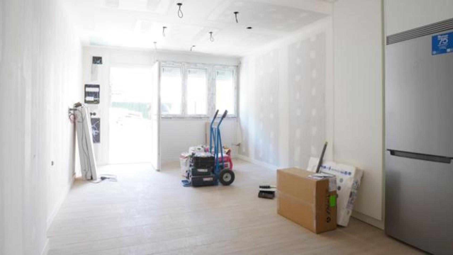 Uno de los locales que Óscar Flamarique está rehabilitando como loft