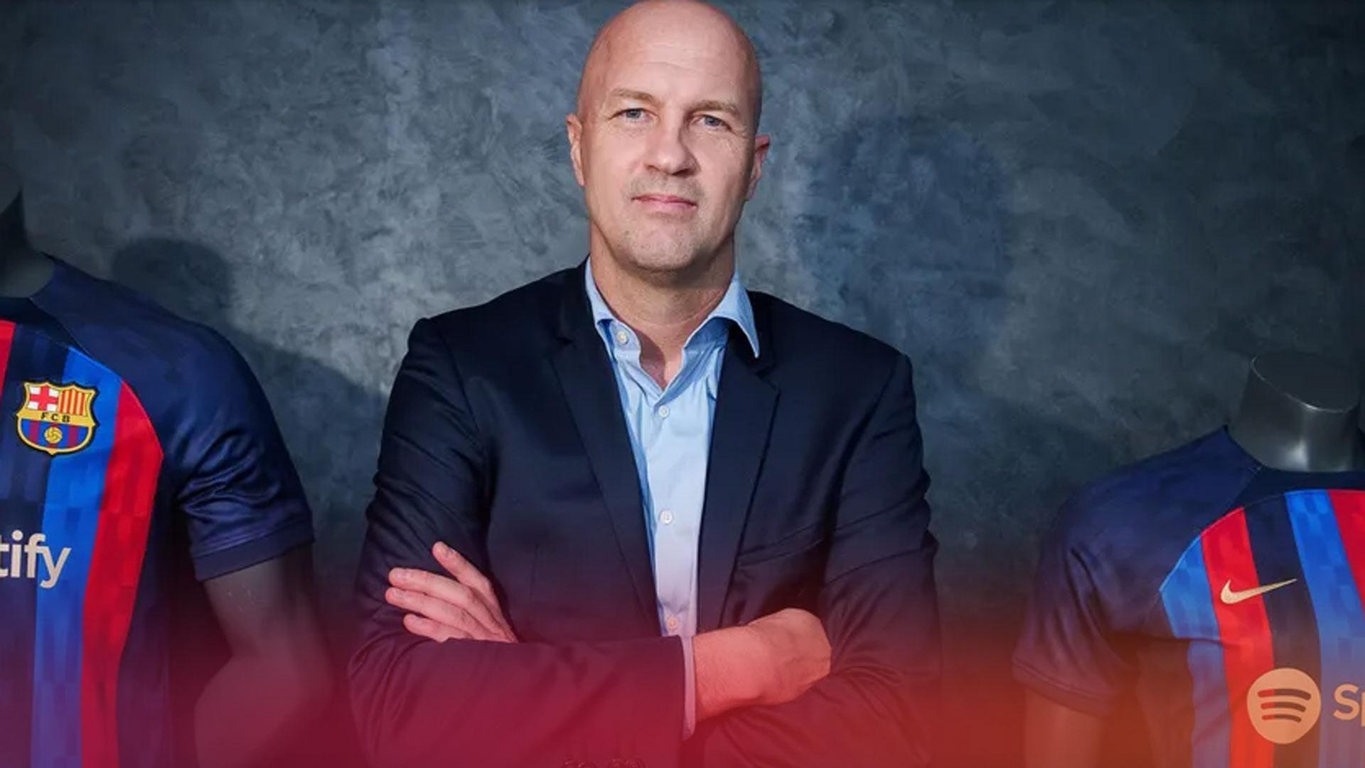Jordi Cruyff durante su etapa en el Barça