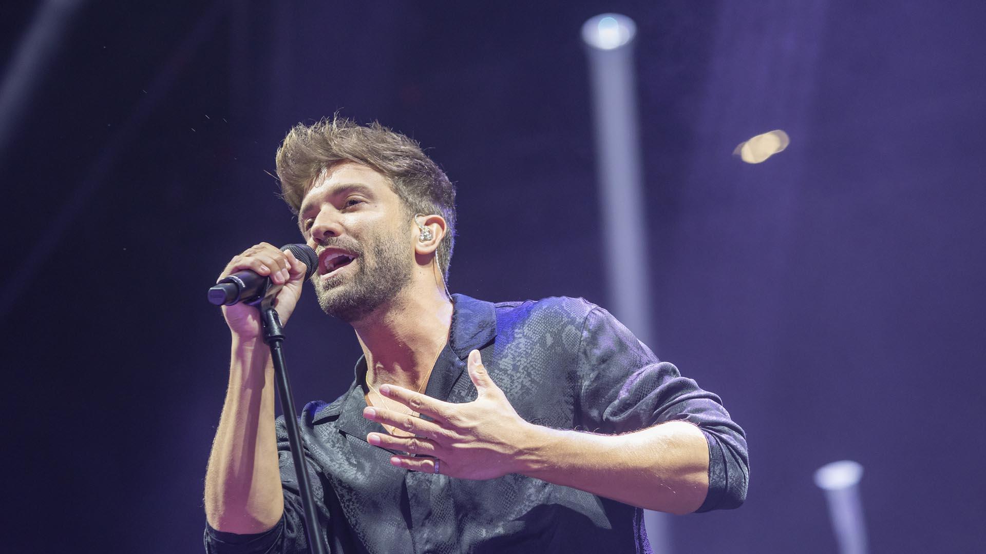 Pablo Alborán, en el concierto en Fuengirola de inicio de su gira 'La Cuarta Hoja0