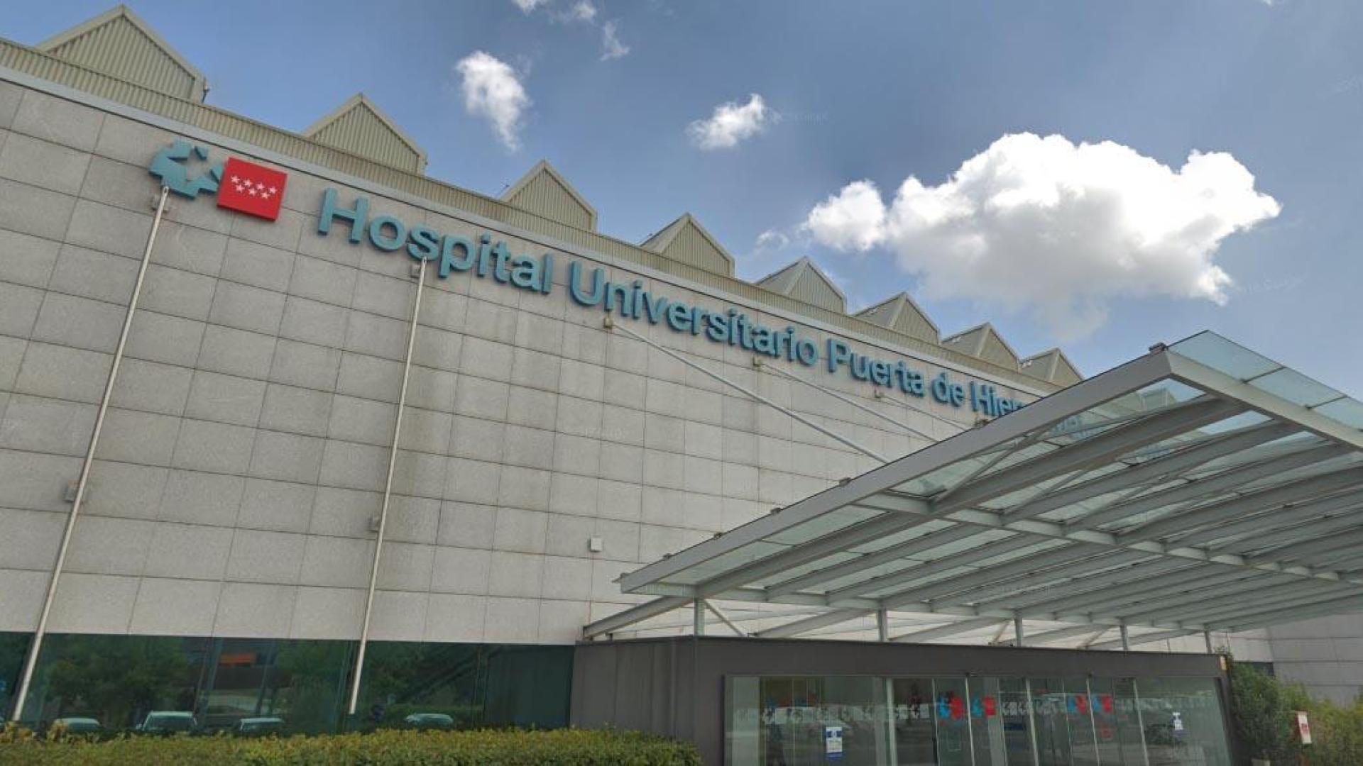 Exterior del Hospital Universitario Puerta de Hierro