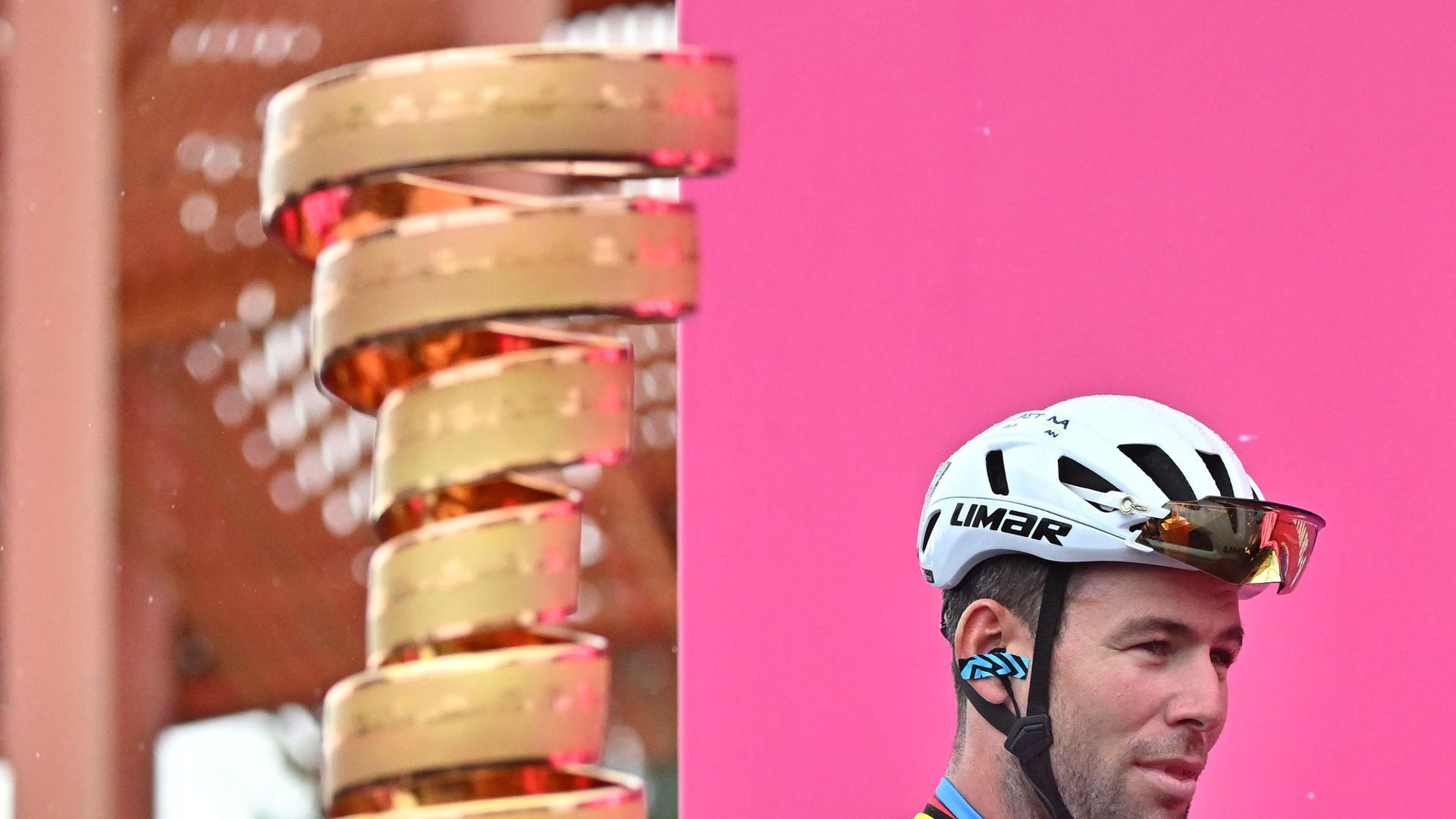 Mark Cavendish, fotografiado en este Giro 2023