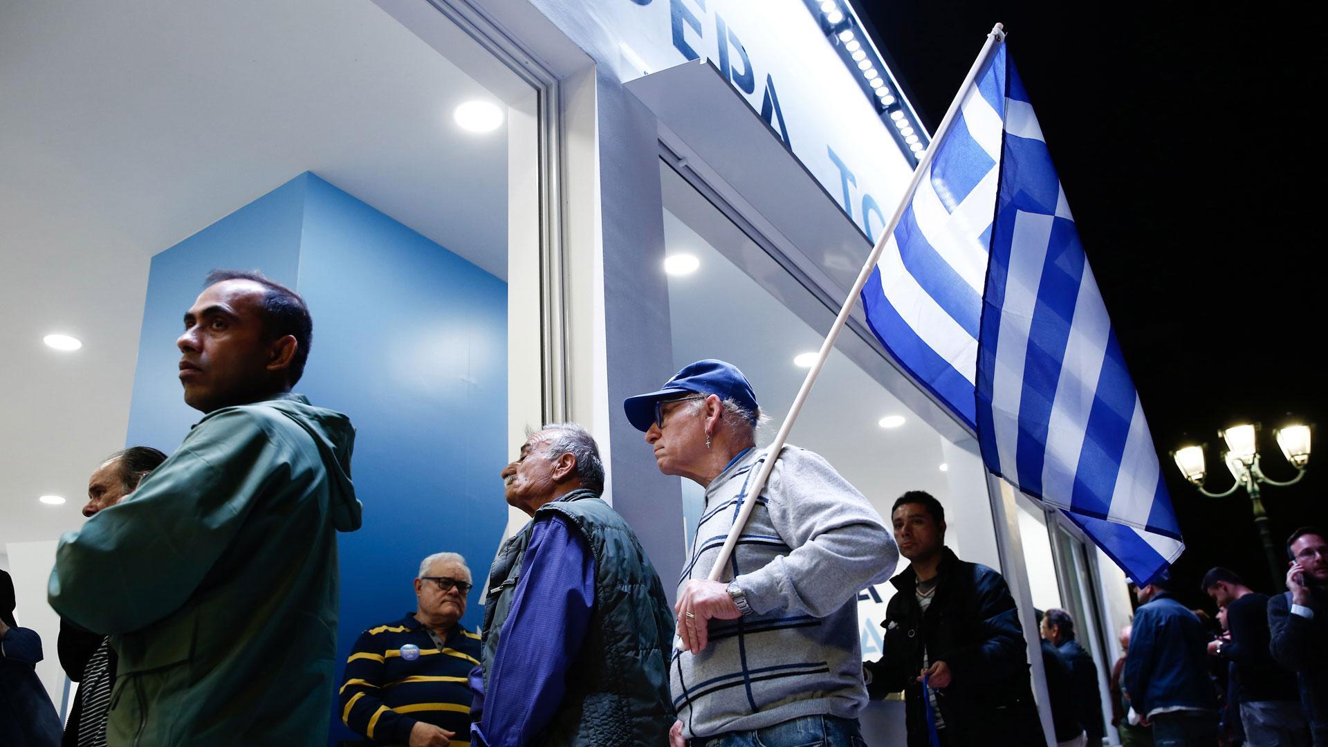 Imagen de la jornada electoral en Grecia