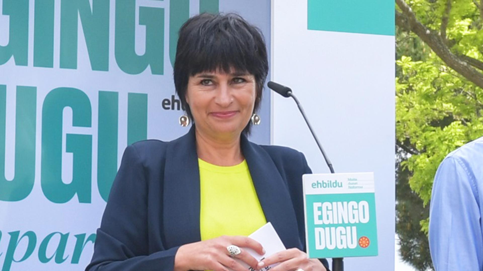 Imagen del acto de EH Bildu de este 23 de mayo con Laura Aznal.

EH BILDU

23/05/2023