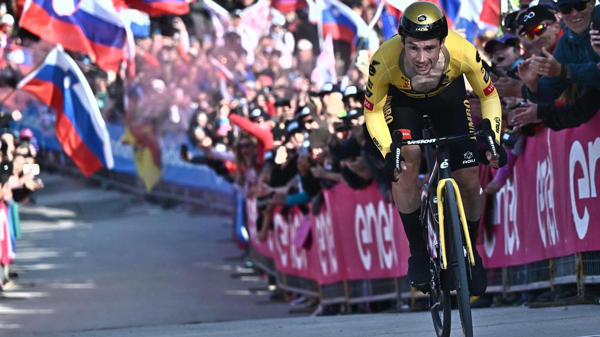 El esloveno Primoz Roglic se ha impuesto en la vigésima etapa del Giro de Italia disputada en la modalidad de contrarreloj