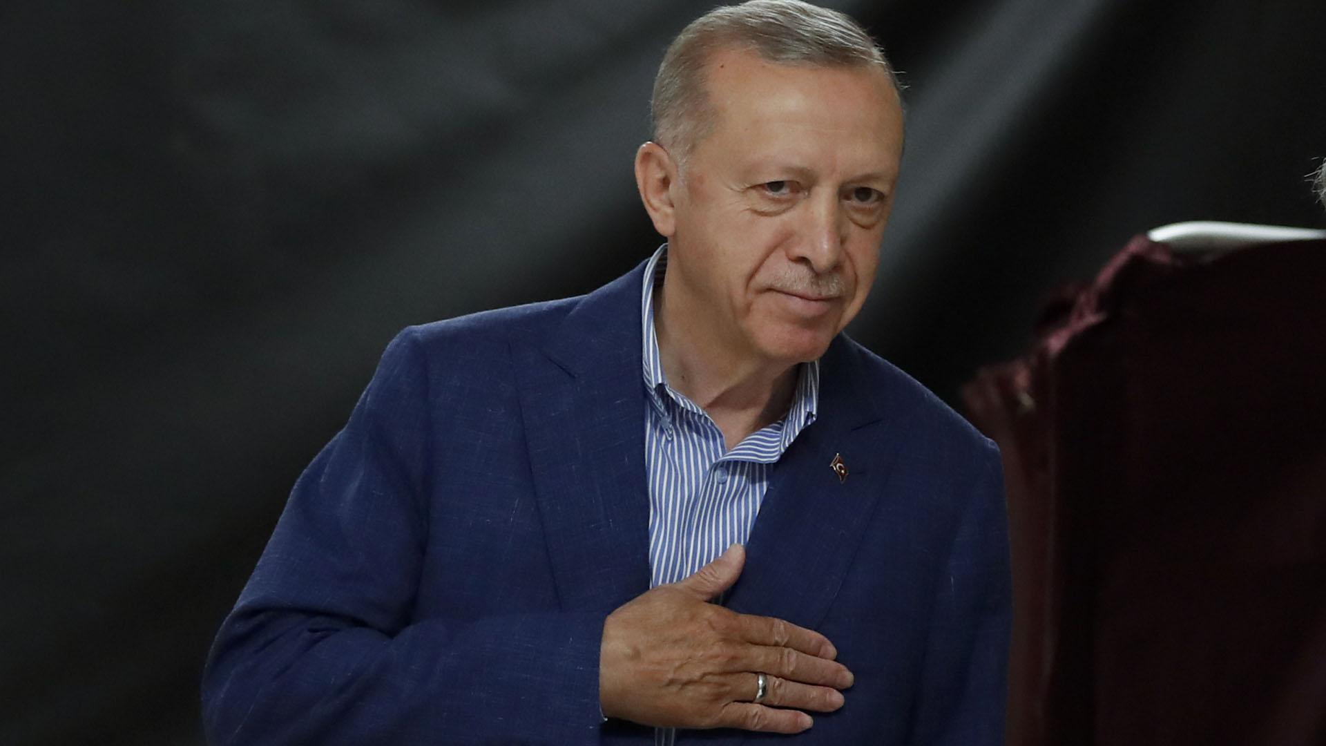 El presidente de Turquía, Recep Tayyip Erdogan
