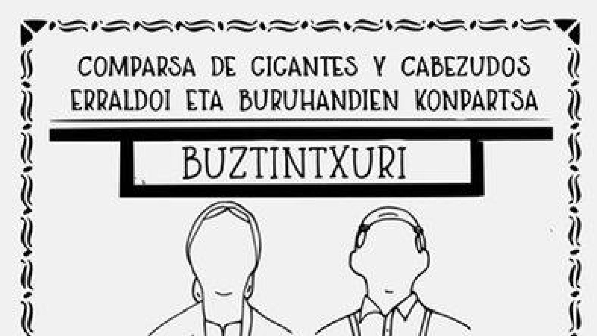Vista del cartel que anuncia la cita en el barrio