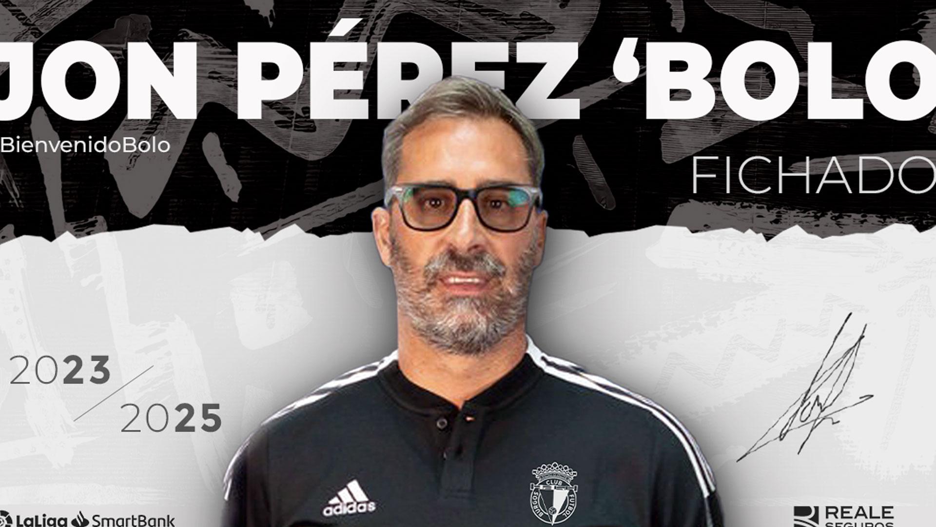 Jon Pérez Bolo, nuevo entrenador del Burgos