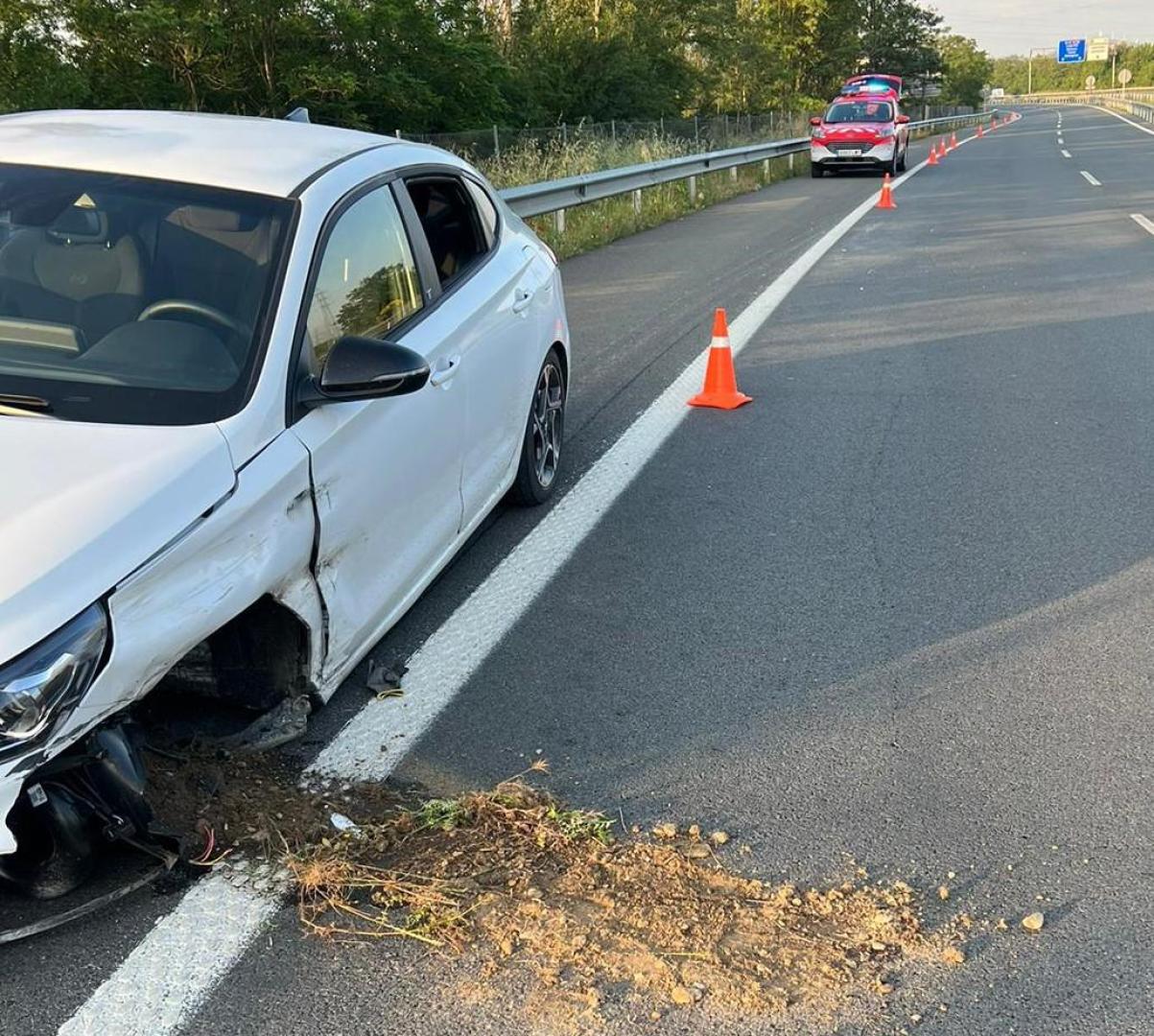 Vehículo interceptado en Orkoien, cuyo conductor cuadruplicó tasa de alcoholemia