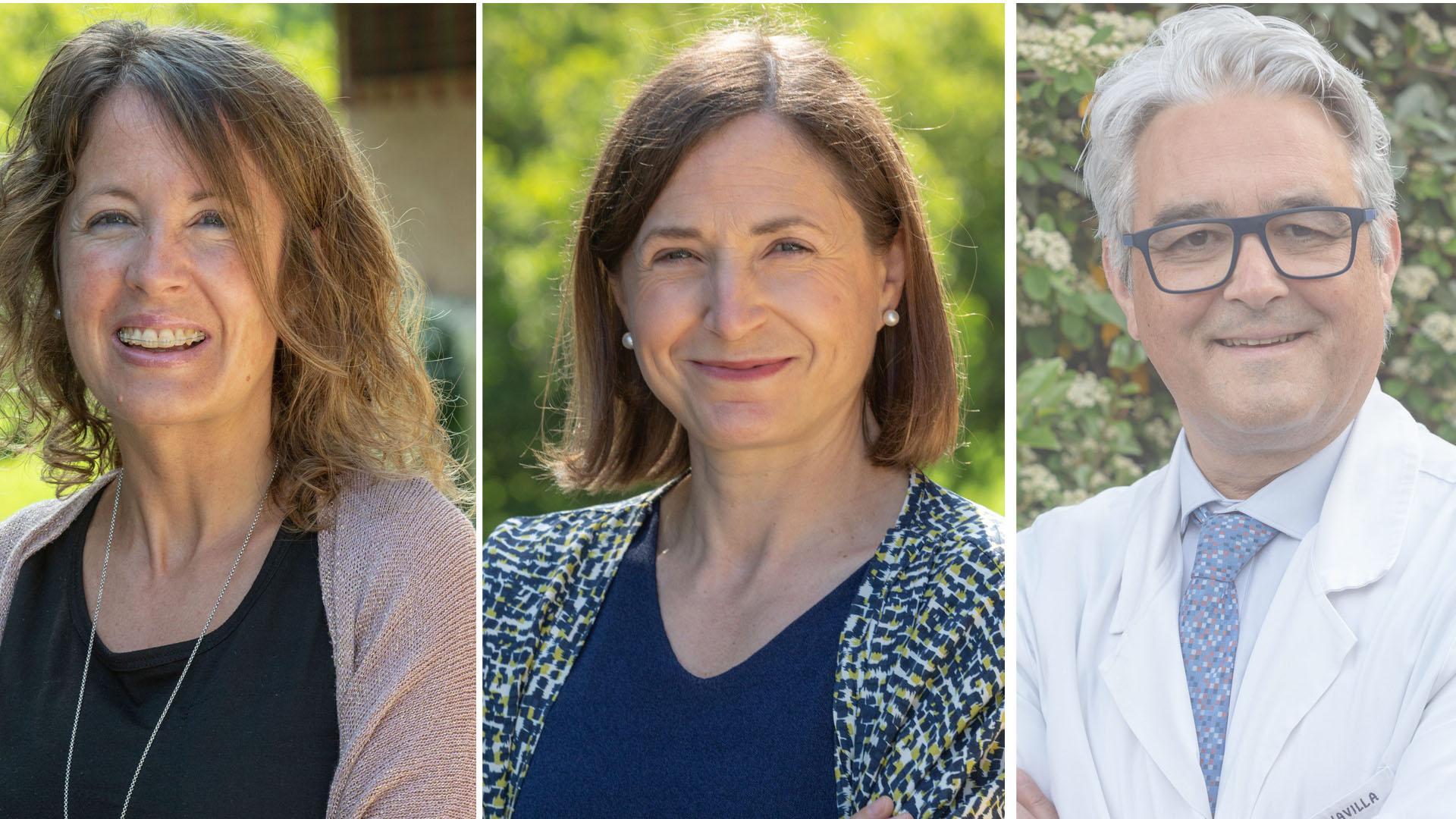 Ana Choperena, Carolina Ugarte y Alberto Pérez Mediavilla, nuevos decanos de las Facultades de Enfermería, Educación y Psicología, y Ciencias, respectivamente
