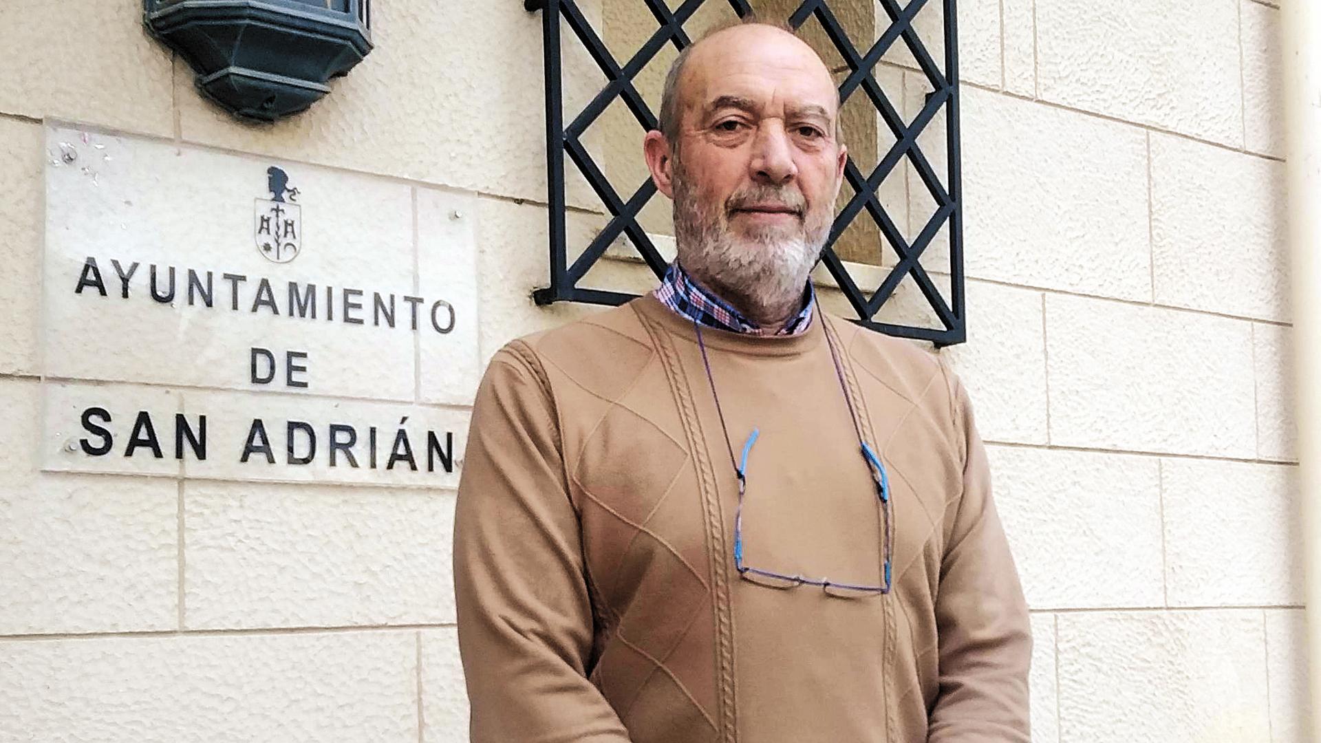 Emilio Cigudosa (PSN), alcalde en funciones de San Adrián