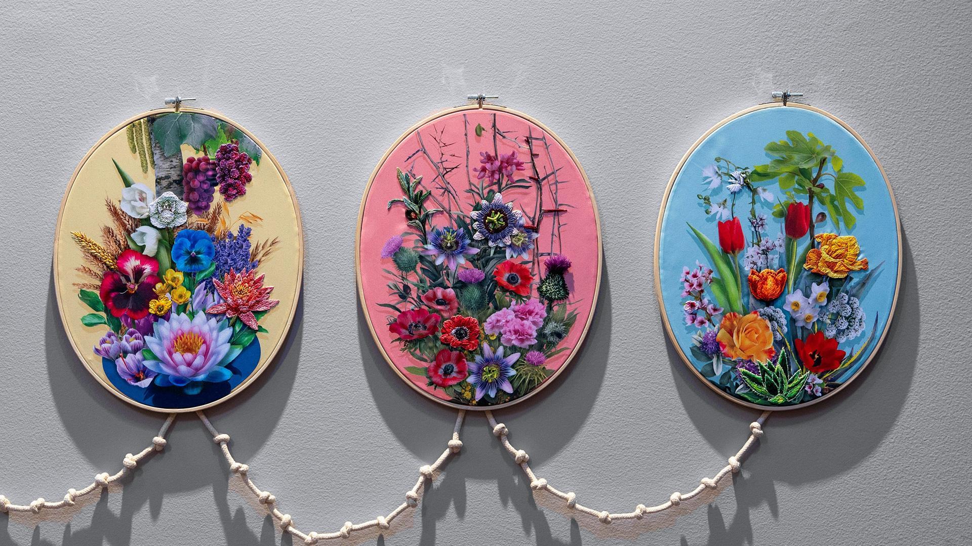 ‘Misterios’, obra de la artista navarra María Jiménez Moreno
