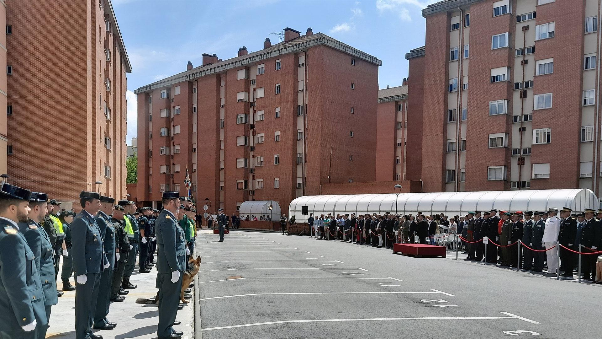La Guardia Civil de Navarra celebra el 179º aniversario de su fundación