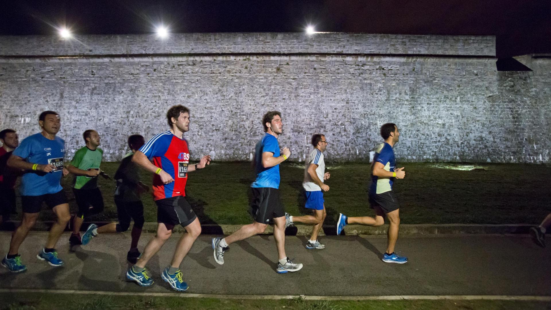 Imagen de unos participantes de una carrera.