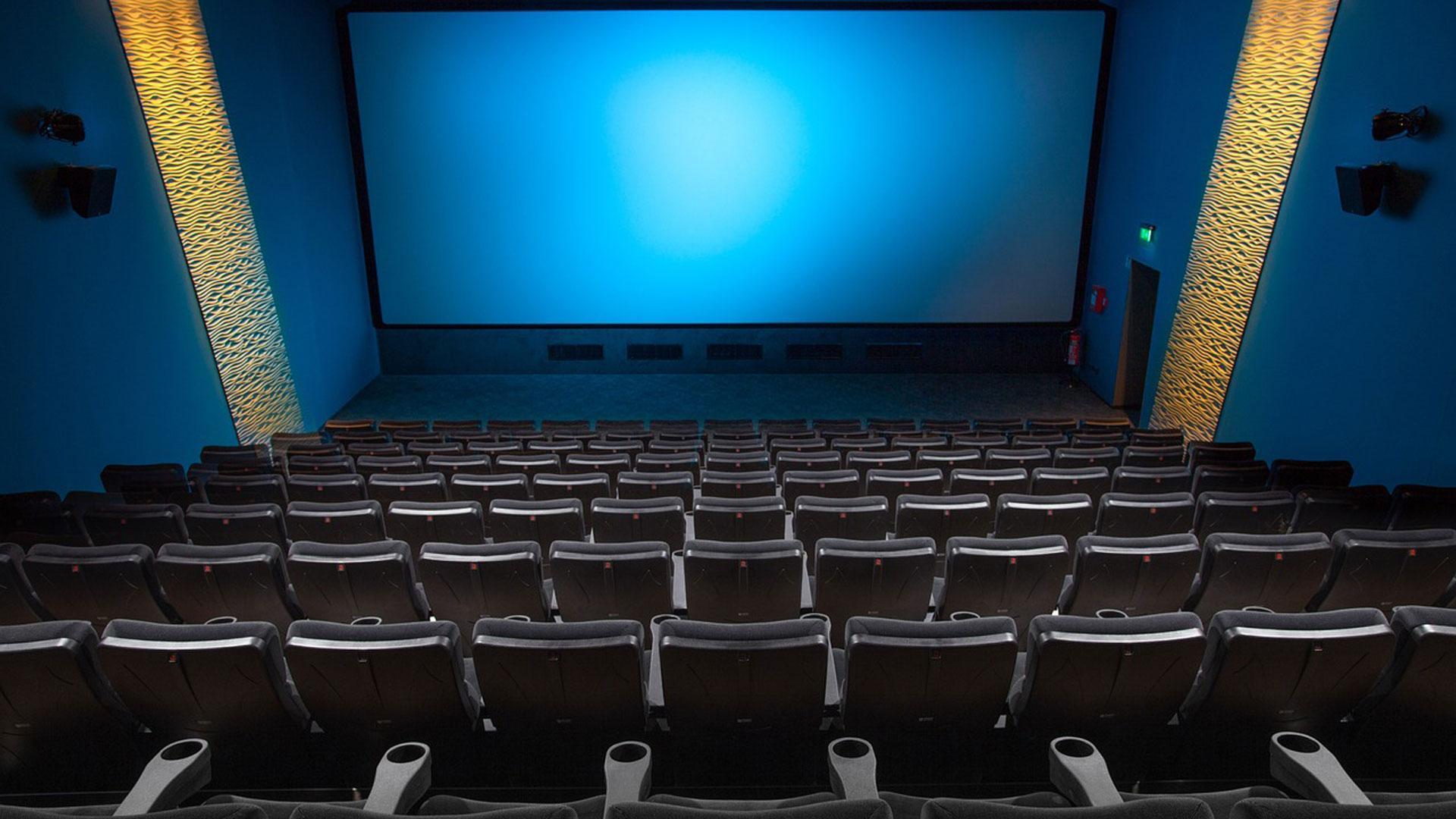 Imagen de archivo del interior de un cine