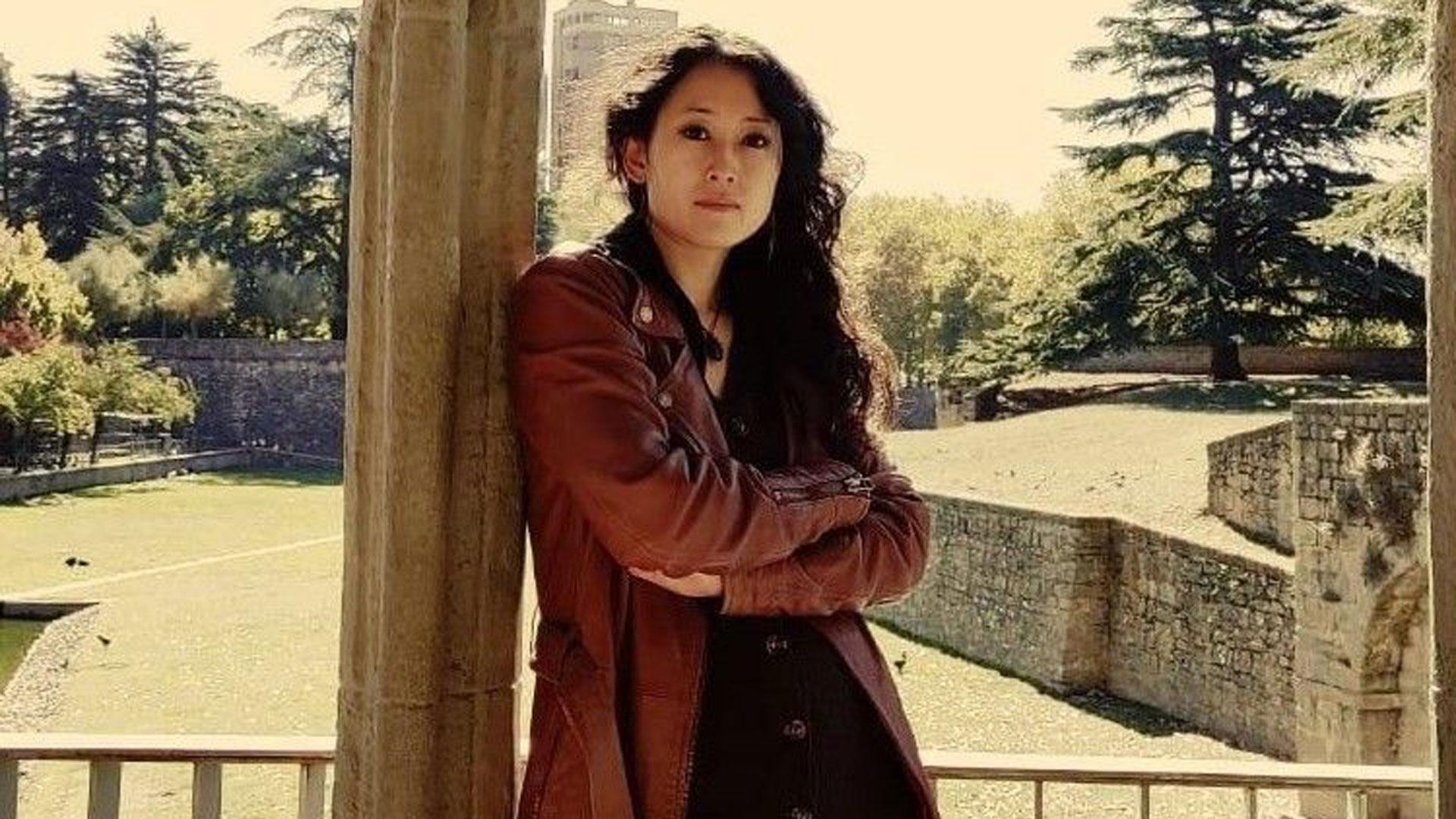 La psicóloga e investigadora Satoko Kojima, en la Taconera.