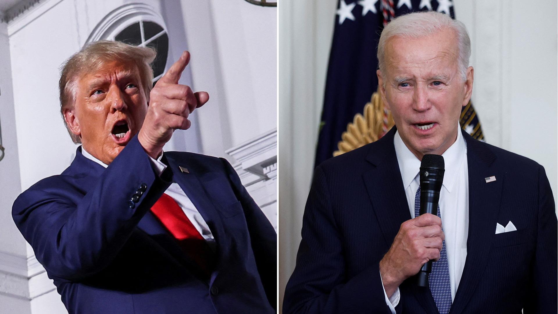 El expresidente Trump asegura que sufre una persecución por parte del Gobierno "corrupto" de Biden