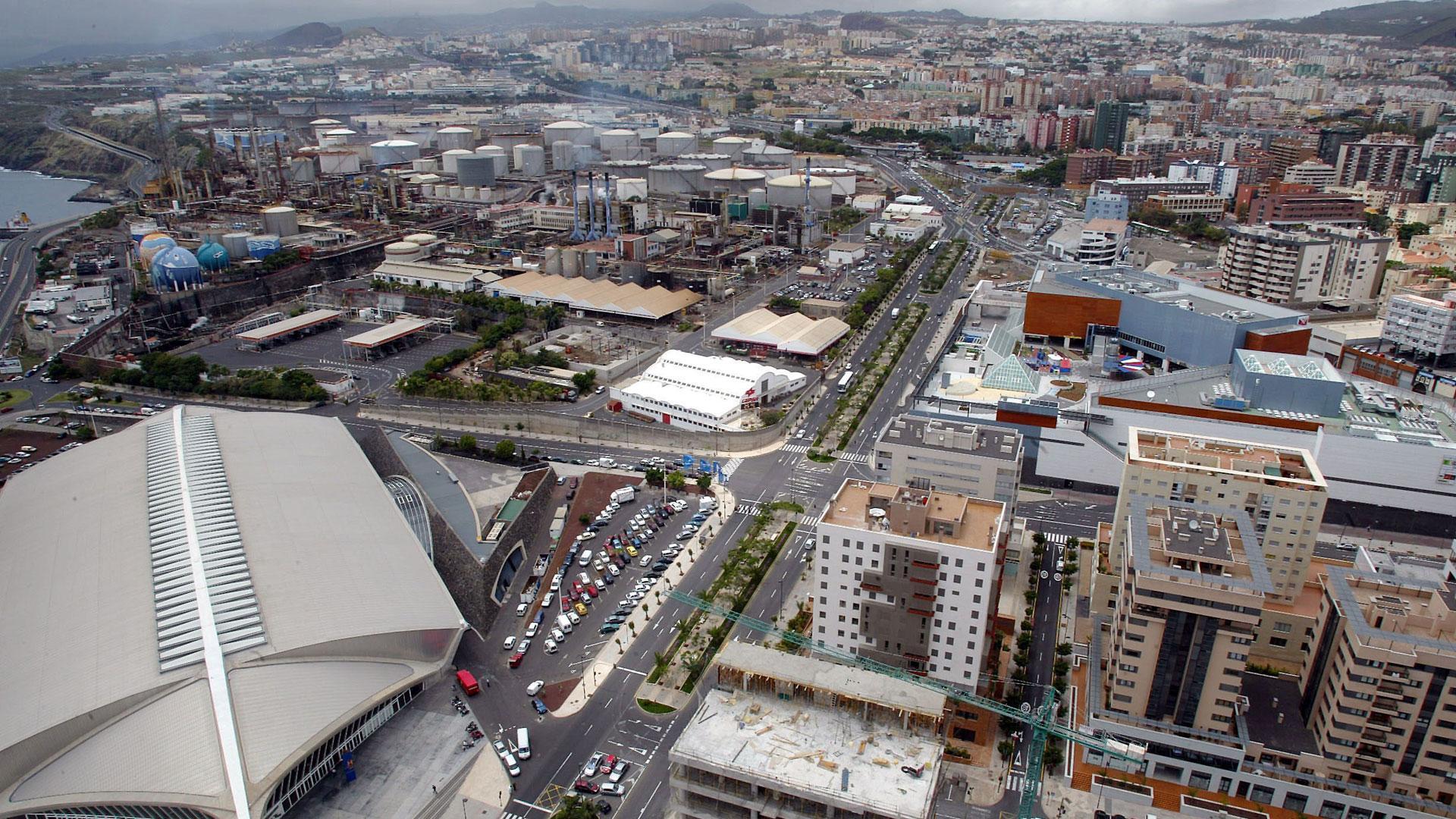 Panorámica de Santa Cruz de Tenerife