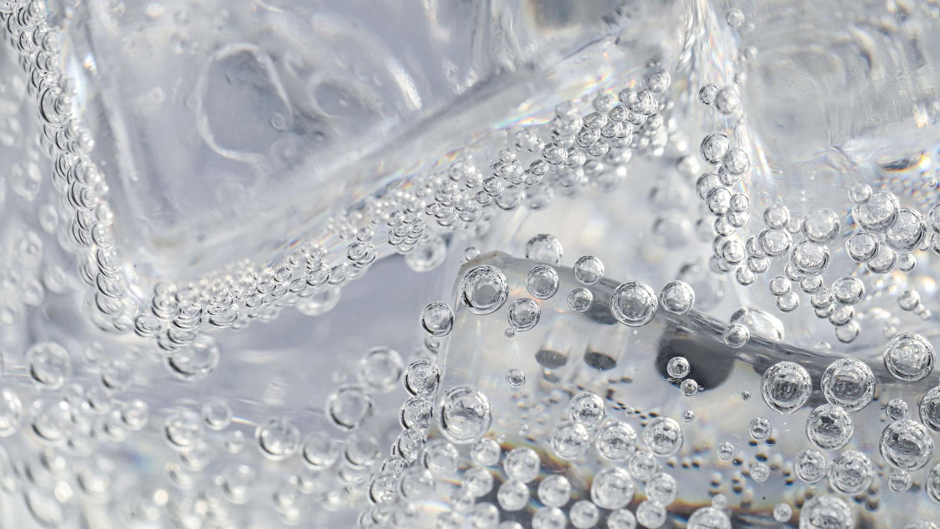Agua con gas