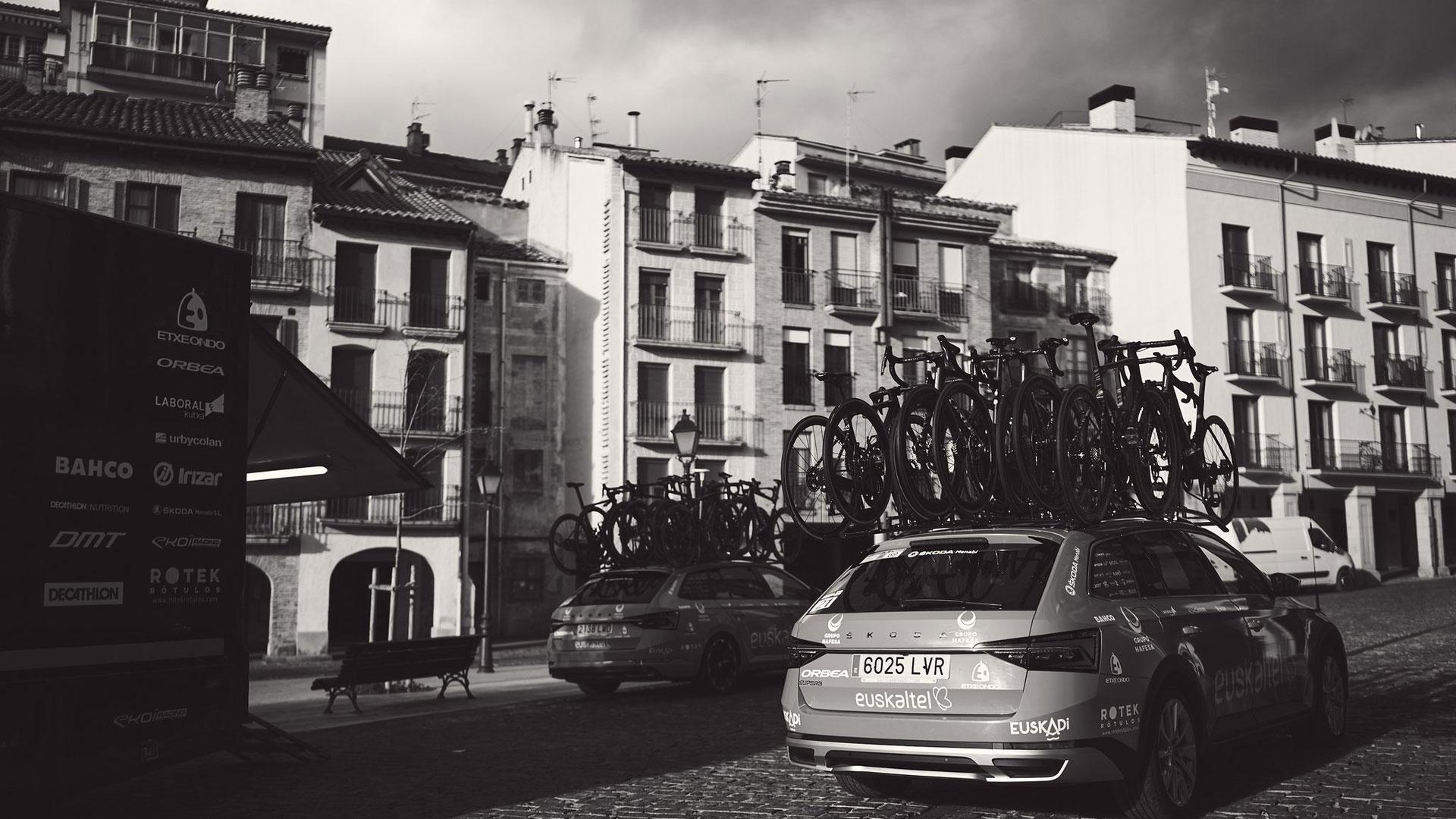 Vehículo del Euskaltel-Euskadi
