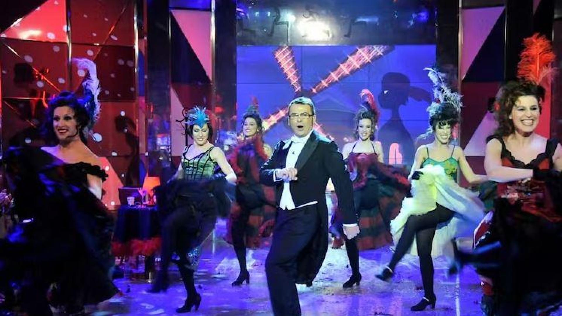 Una escena de un programa de Sálvame en 2012.