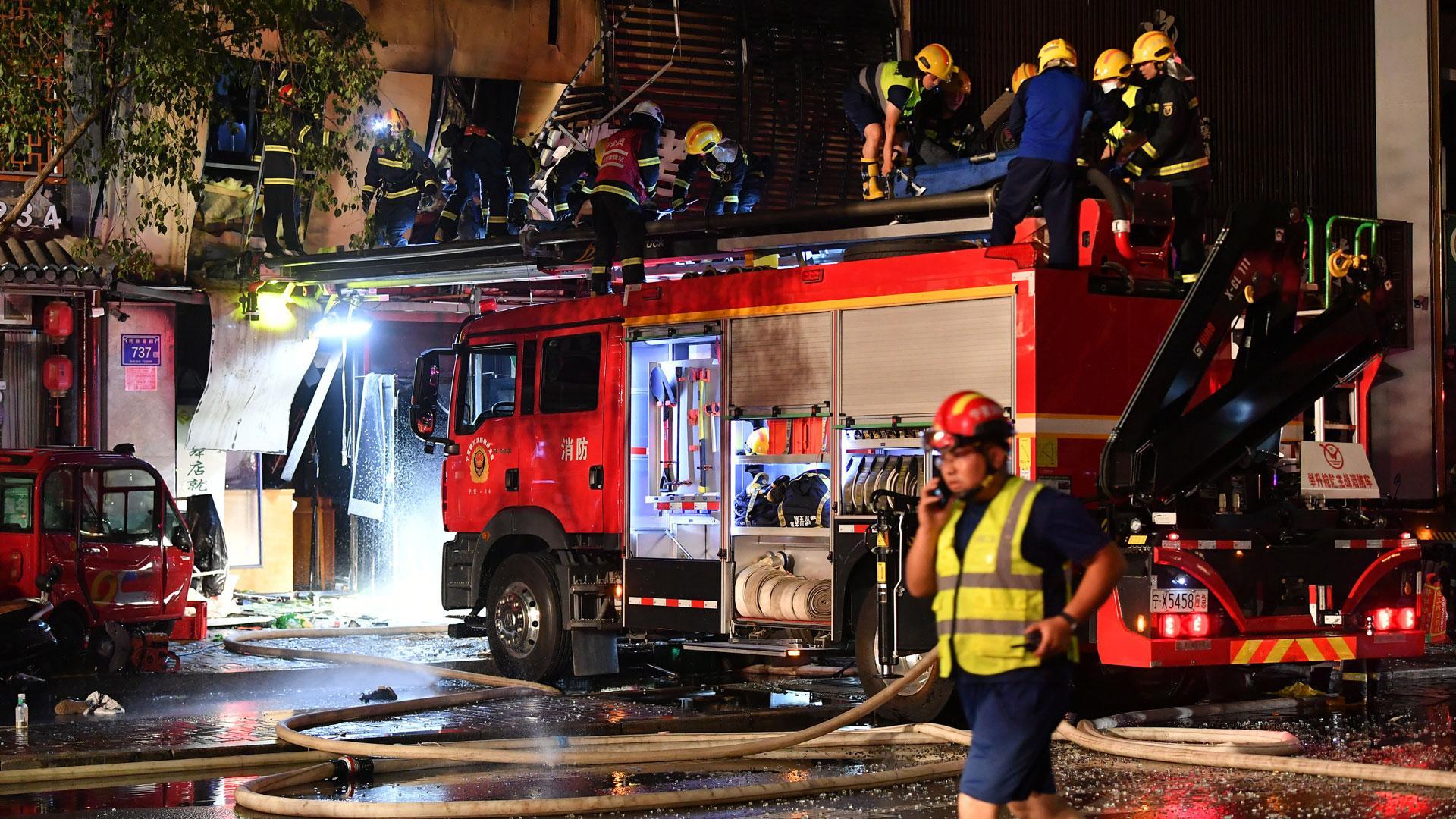 Al menos 31 muertos en la explosión de un restaurante en la ciudad de Yinchuan, China