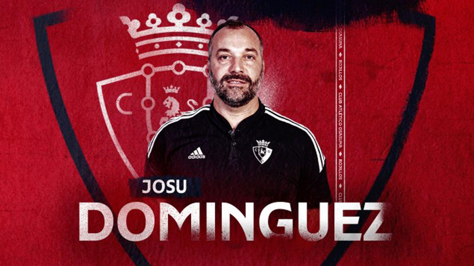 Josu Domínguez, nuevo entrenador de Osasuna Femenino