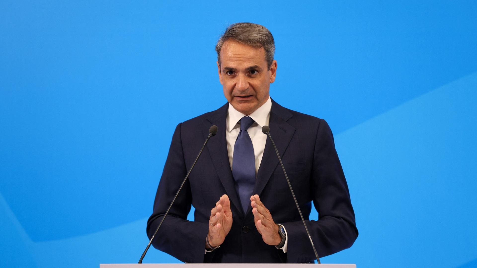 Mitsotakis, primer ministro saliente y líder del partido conservador Nueva Democracia, obtiene más del 40% de los votos en las elecciones generales