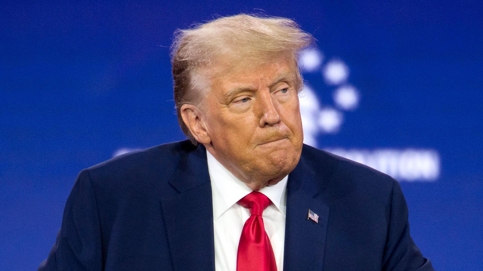 El expresidente de Estados Unidos Donald Trump