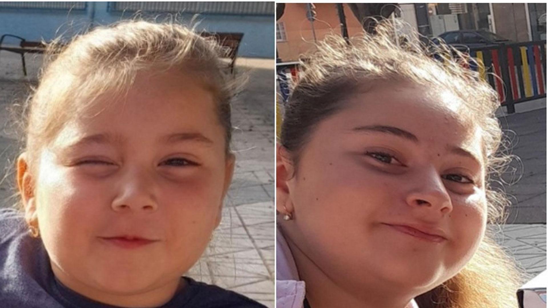 Karina Melisa y Dalia Luisa Rosca, desaparecidas el pasado 24 de junio en Roquetas de Mar (Almería)