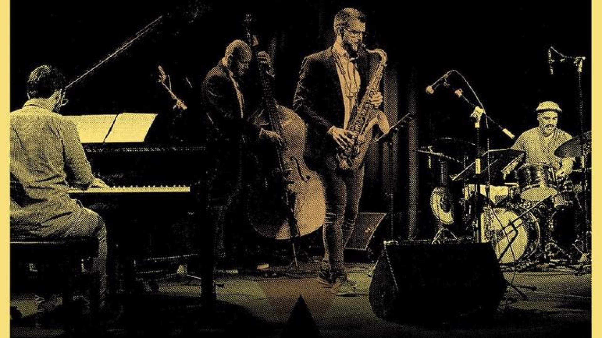 El grupo de jazz Move, esta tarde en Estella-Lizarra.