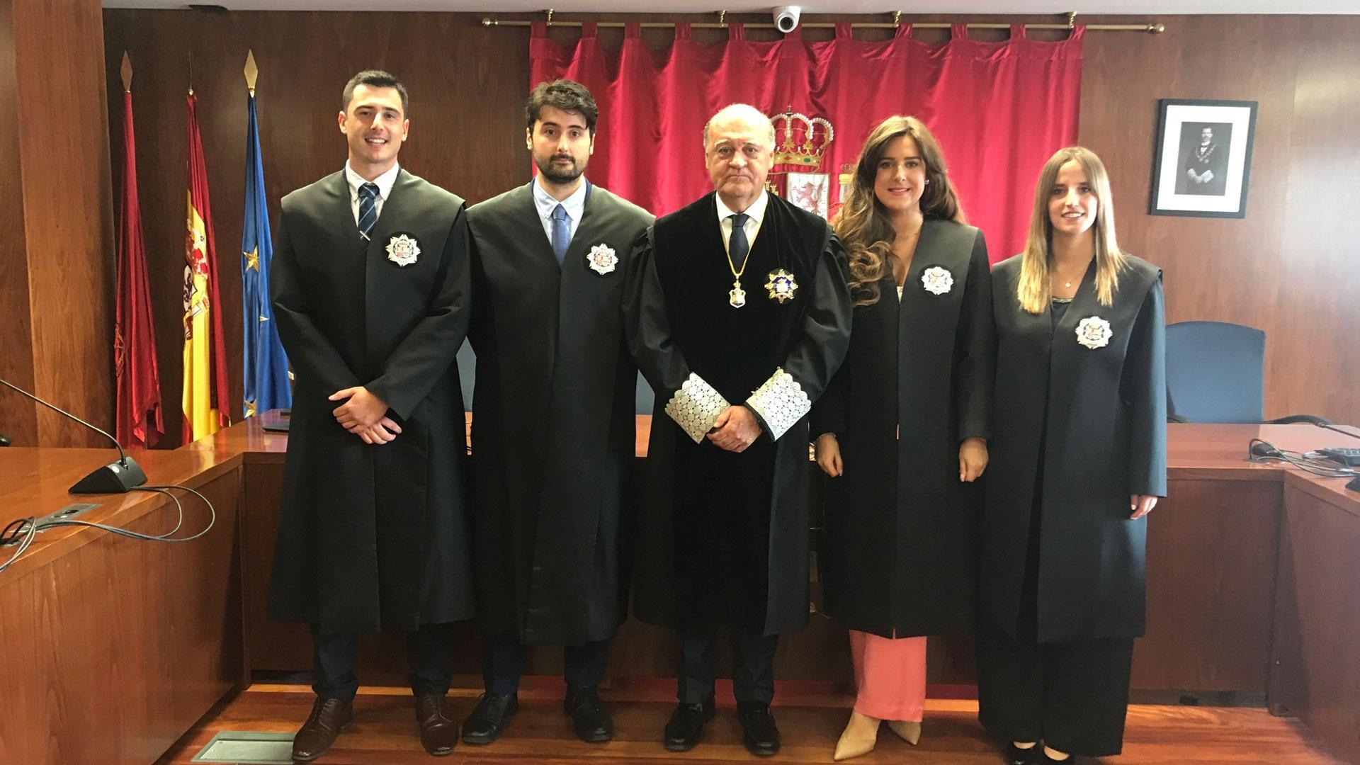 Ibai Yerro Arribillaga, Pedro Doria Seviné, Paula López Jiménez y Ainara Vega Valencia
