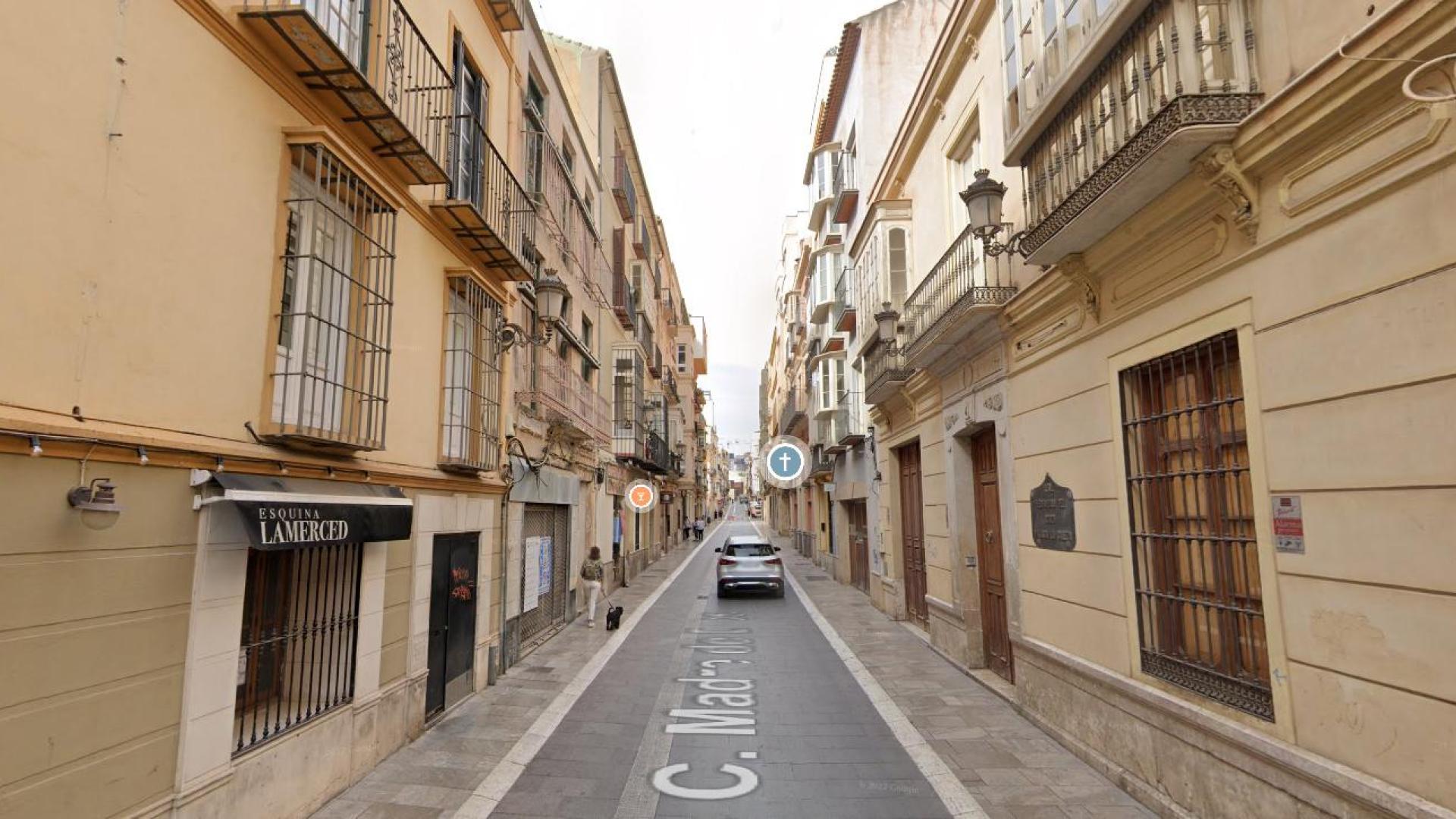 Una calle del centro de Málaga