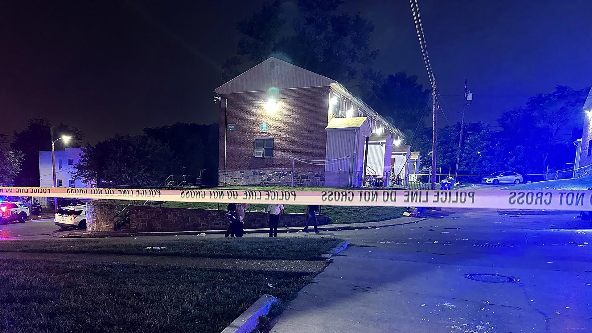 El tiroteo se produjo en una fiesta popular que había reunido en la calle a los vecinos del barrio de Brooklyn, en el sur de Baltimore