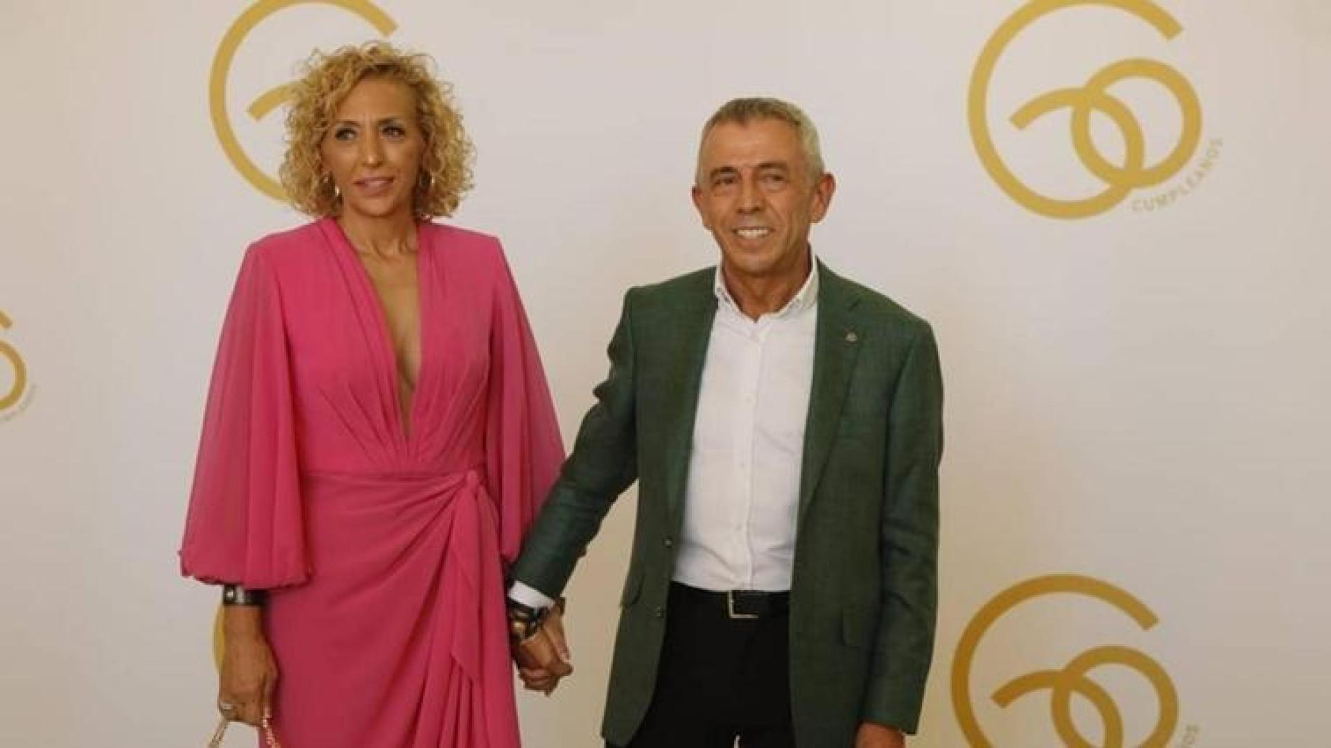 José Luis López 'El Turronero' y su esposa Carmen Mariscal