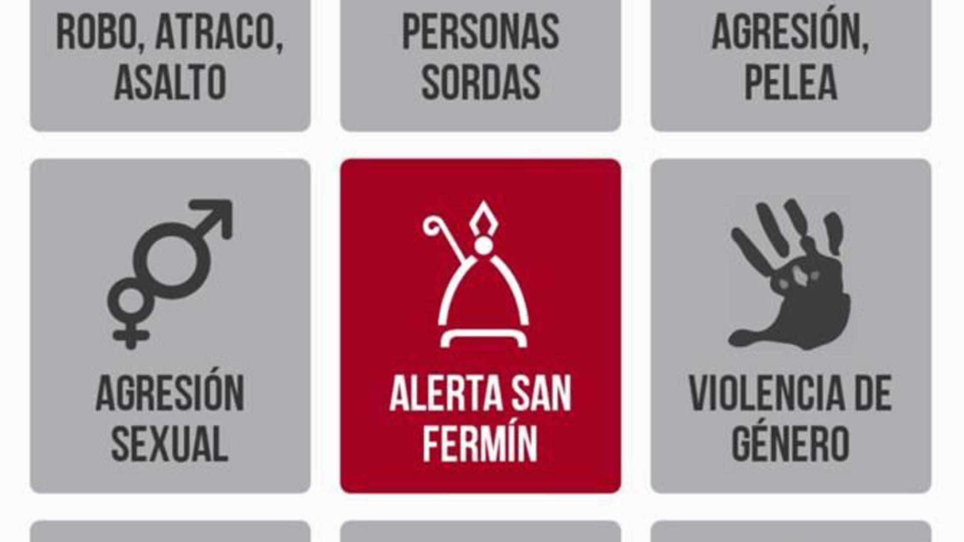 La app 'Alertcops' tendrá activada una pestaña específica durante las fiestas de San Fermín