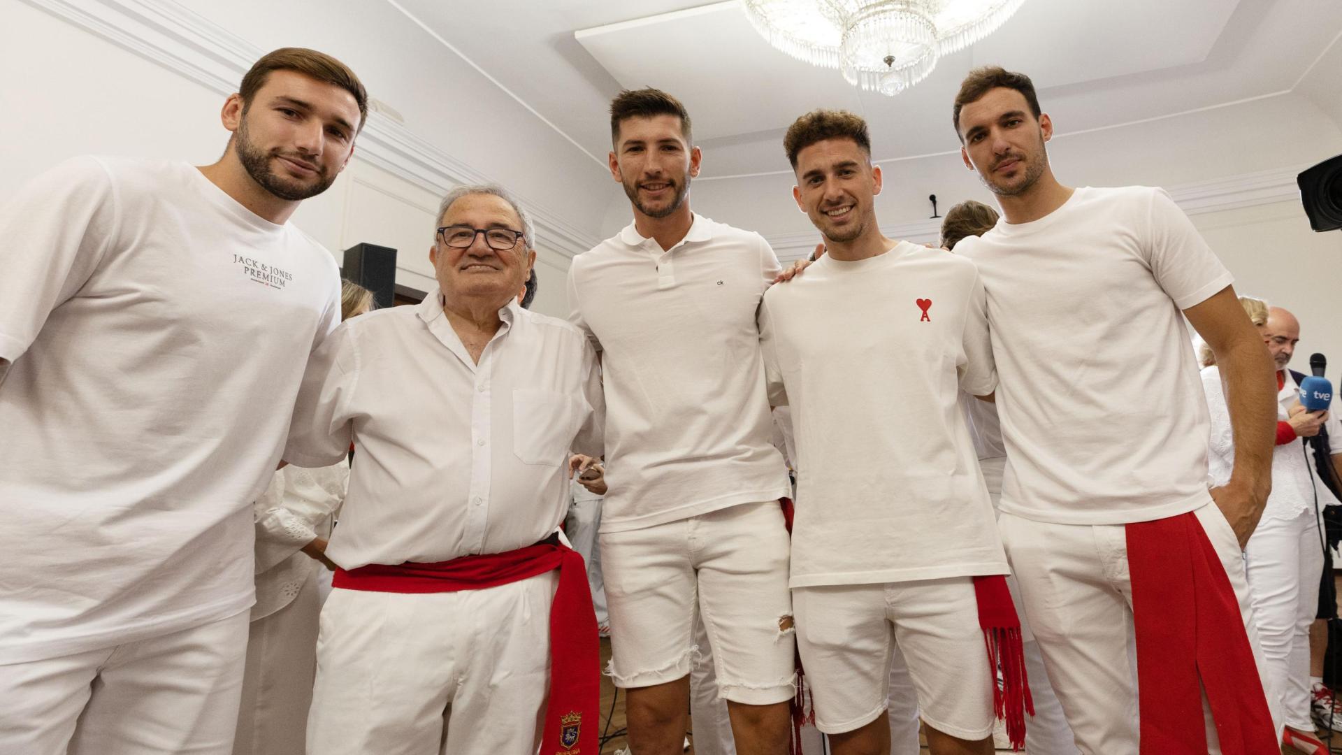 Moncayola, Sabalza, David García, Barja y Unai García