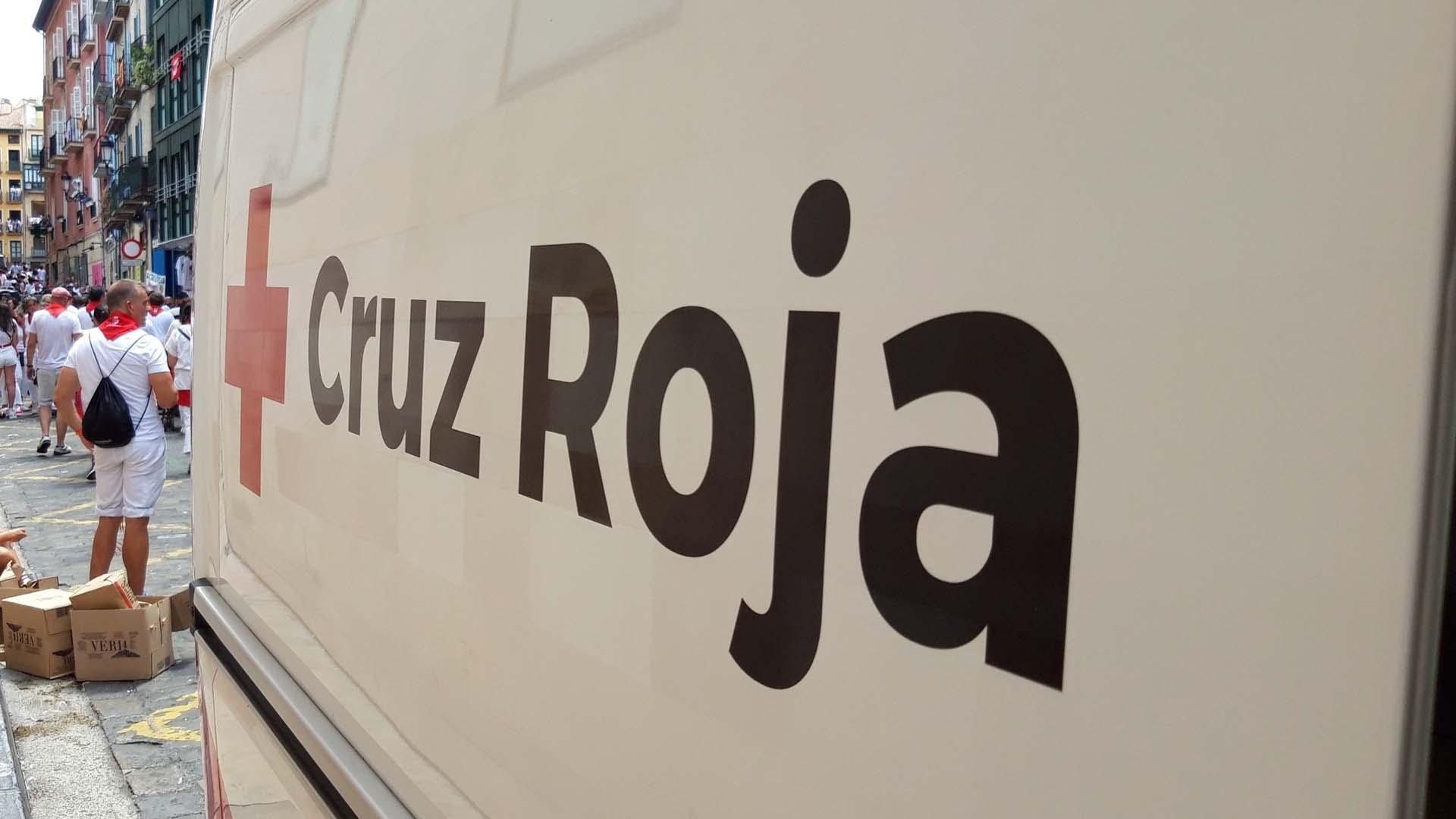 En el puesto de Santo Domingo, se ha atendido a una persona durante el Chupinazo