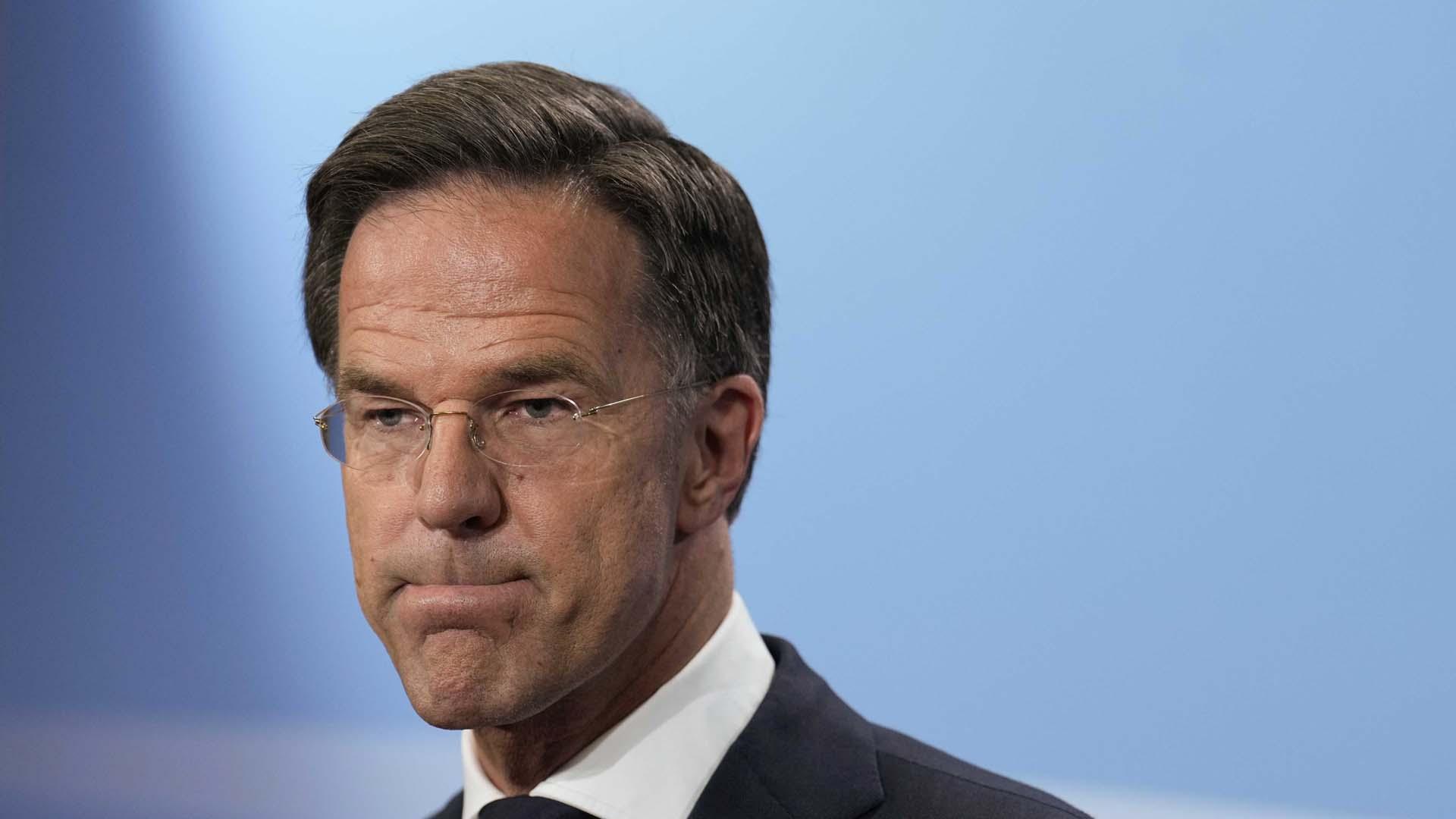 Mark Rutte, primer ministro neerlandés
